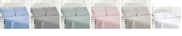 Cathay Home Inc. Cathay Home Ruffle Hem Sheet Set Collection